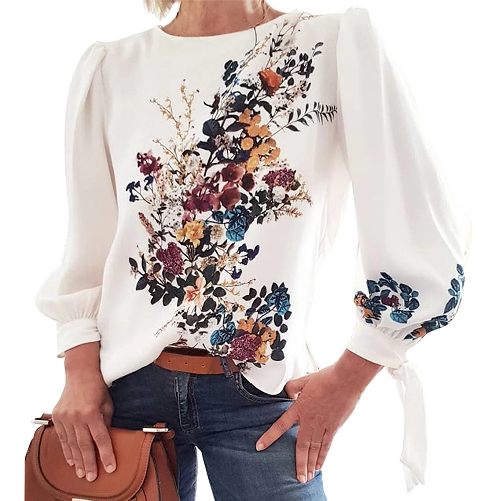 SHUJIN Women Printed Long Sleeve Loose Style Pullover Blouse Chic Casual Spring Fall New Trends Top Shirt Vintage Blusas
SHUJIN Women Printed Long Sleeve Loose Style Pullover Blouse Chic Casual Spring Fall New Trends Top Shirt Vintage Blusas