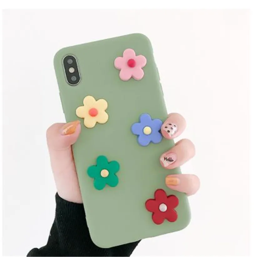 B11 with new pendant silicon cover for iphone11pro soft case with lovelty flowers