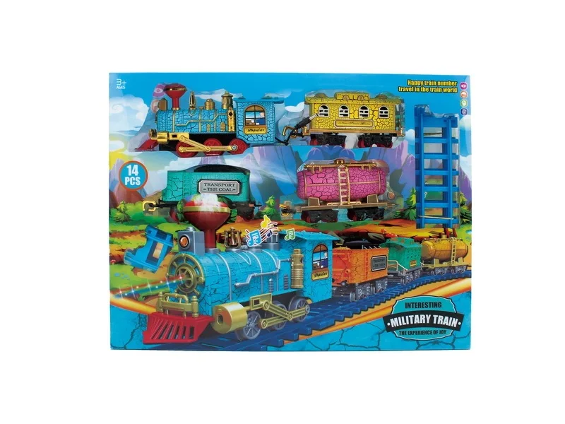 CHILDREN'S Toy Electric Vintage Rail Train Model Steam Smoke Crack Train Electric Small Train Toy
CHILDREN'S Toy Electric Vintage Rail Train Model Steam Smoke Crack Train Electric Small Train Toy