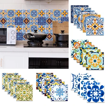 6Pcs 20*20CM Waterproof Mosaic Tile Wall Sticker DIY Self-Adhesive Tiles Decals Decor Wall of the Bathroom Kitchen Decorative 
6Pcs 20*20CM Waterproof Mosaic Tile Wall Sticker DIY Self-Adhesive Tiles Decals Decor Wall of the Bathroom Kitchen Decorative