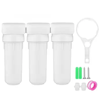 Water Purifier System 10in Universal 3 Stage Front Filter Water Purifier Accessory for Solar Water Heater Drinking Water 
Water Purifier System 10in Universal 3 Stage Front Filter Water Purifier Accessory for Solar Water Heater Drinking Water