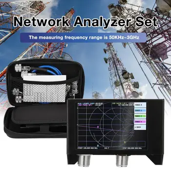 Professional Portable 4.0 LCD Touch Screen Network Analyzer Set Compact Portable 50KHz 3GHz Antenna Analyzer
Professional Portable 4.0 LCD Touch Screen Network Analyzer Set Compact Portable 50KHz 3GHz Antenna Analyzer