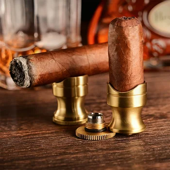 Mini Support Cigar Holder Stainless Steel Travel Rest Portable Stand Portable Pocket Men Gadget Smoker business Gift
Mini Support Cigar Holder Stainless Steel Travel Rest Portable Stand Portable Pocket Men Gadget Smoker business Gift