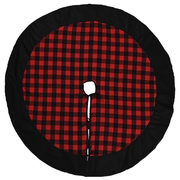 48 Inch Christmas Tree Skirt Linen Plaid Ornament Floor Mat Cover Xmas New Year Party Decoration
48 Inch Christmas Tree Skirt Linen Plaid Ornament Floor Mat Cover Xmas New Year Party Decoration