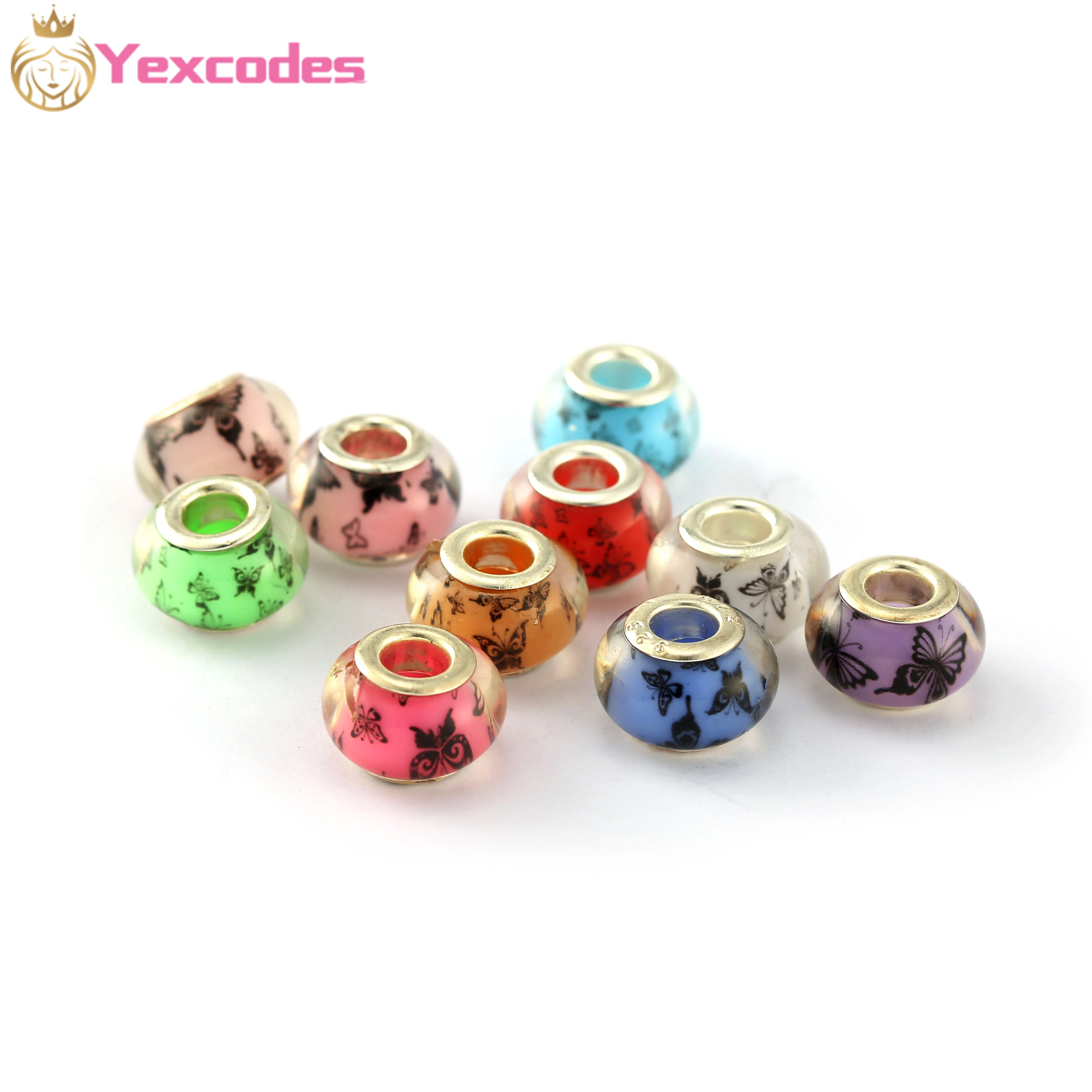 2Pcs Children's Bracelet Beaded Resin Glossy Butterfly Flower Beaded Making Men's and Women's Children's Brand Bracelets Gifts 
2Pcs Children's Bracelet Beaded Resin Glossy Butterfly Flower Beaded Making Men's and Women's Children's Brand Bracelets Gifts