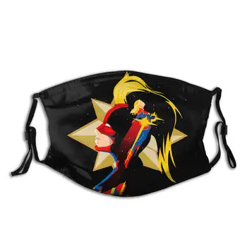 Captain Marvel Carol Reusable Mouth Face Mask Anti Bacterial Dustproof Protection Cover Respirator Muffle Mask with Filters
Captain Marvel Carol Reusable Mouth Face Mask Anti Bacterial Dustproof Protection Cover Respirator Muffle Mask with Filters