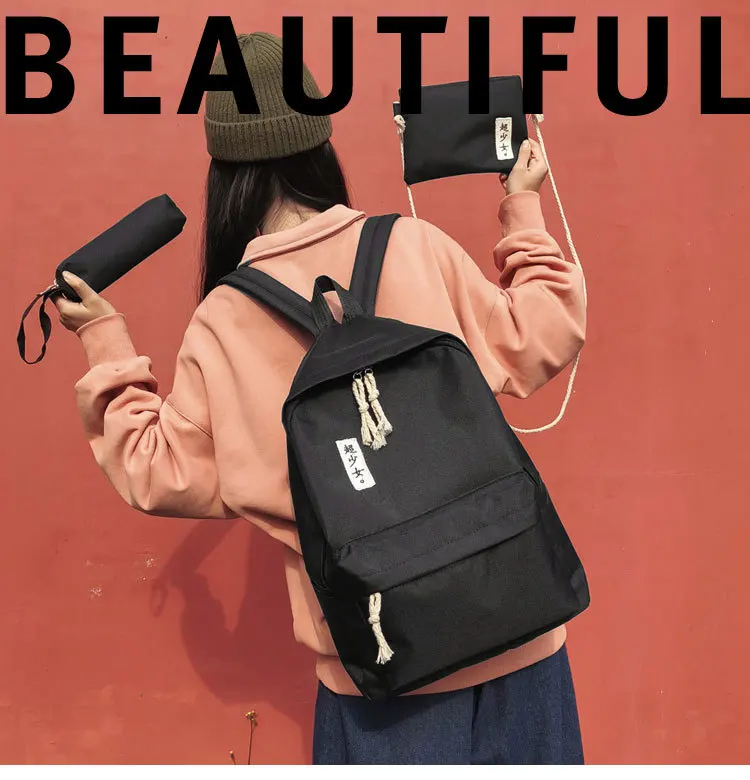 2019 School Bag Women's Backpack Korean-style Volume Cover Campus MORI Series College Style Men And Women-Computer Bag Backpack
2019 School Bag Women's Backpack Korean-style Volume Cover Campus MORI Series College Style Men And Women-Computer Bag Backpack