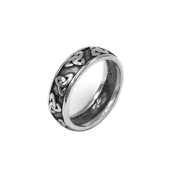 Fashion S925 Sterling Silver Celtic Knot Ring Claddagh Irish Jewelry Viking Silver Biker Wedding Ring for Women Girls SWR0945
Fashion S925 Sterling Silver Celtic Knot Ring Claddagh Irish Jewelry Viking Silver Biker Wedding Ring for Women Girls SWR0945