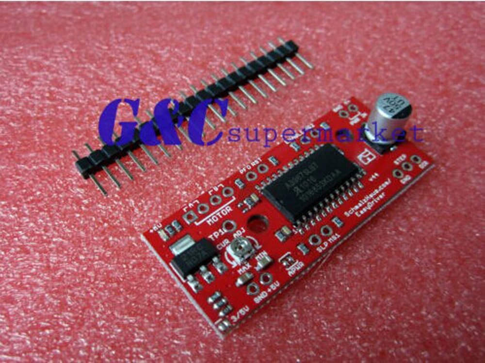 2Pcs NEW EasyDriver Shield stepping Stepper Motor Driver V44 A3967 diy electronics
2Pcs NEW EasyDriver Shield stepping Stepper Motor Driver V44 A3967 diy electronics