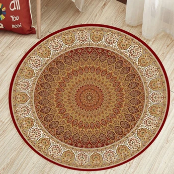 Round Carpet Mat Mandala For Livingroom Round Rug Persian 80/120/160Cm Bohemia Ethnic Mandala Europe Retro Home Floor Area Rug
Round Carpet Mat Mandala For Livingroom Round Rug Persian 80/120/160Cm Bohemia Ethnic Mandala Europe Retro Home Floor Area Rug