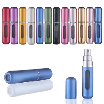 MUB New 5ml Refillable Mini Perfume Spray Bottle Aluminum Spray Atomizer Portable Travel Empty Cosmetic Container Perfume Bottle
MUB New 5ml Refillable Mini Perfume Spray Bottle Aluminum Spray Atomizer Portable Travel Empty Cosmetic Container Perfume Bottle
