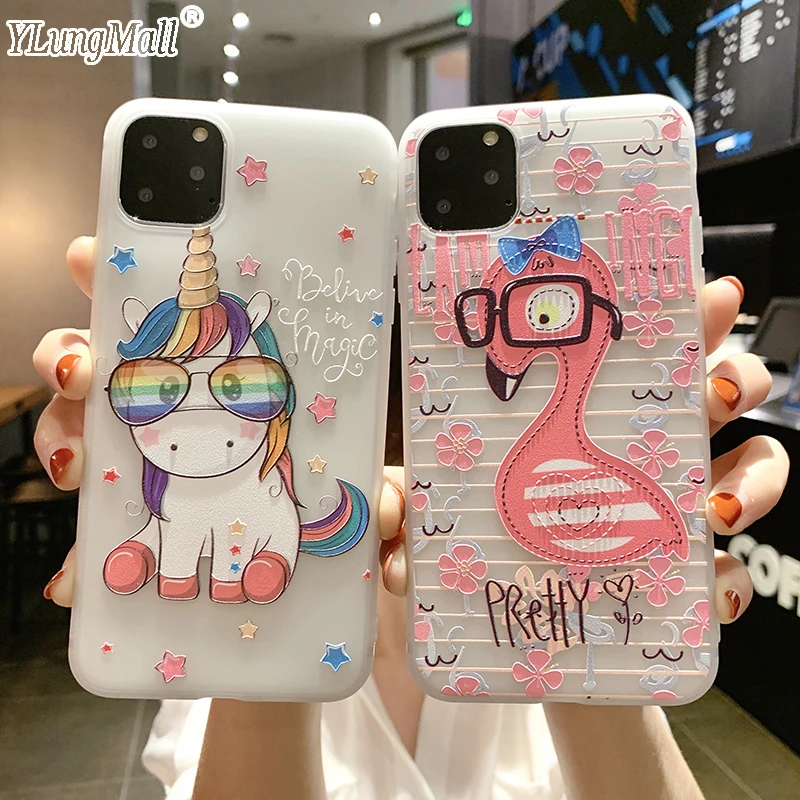 For iPhone 11 Pro Max 2019 Case Silicone Flamingo Unicorn Matte Soft TPU Cover For iPhone 11 Case Xs Max XR X 7 8 6 Plus Case
For iPhone 11 Pro Max 2019 Case Silicone Flamingo Unicorn Matte Soft TPU Cover For iPhone 11 Case Xs Max XR X 7 8 6 Plus Case