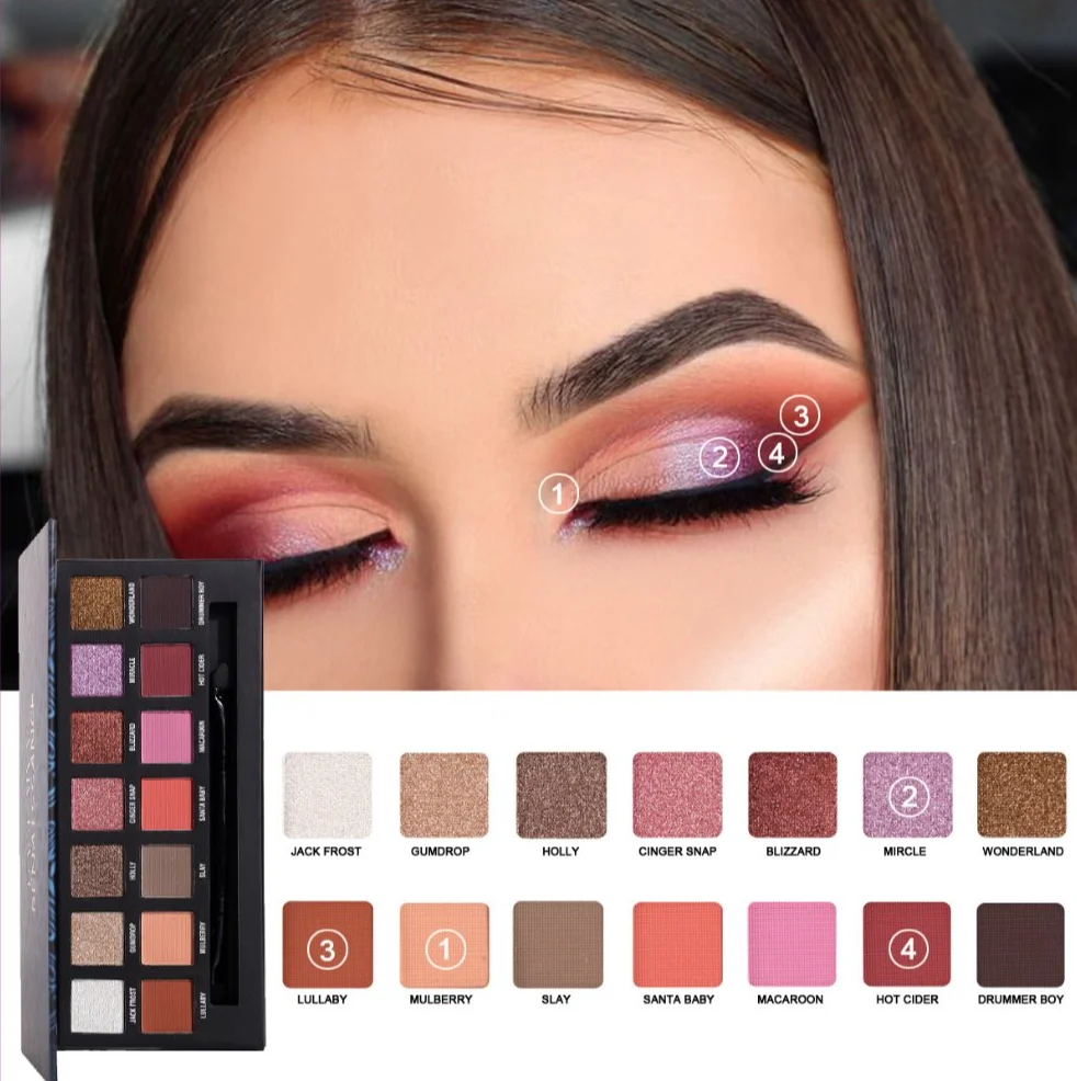 New Cosmetics 14 Color Eyeshadow Pearl And Matte Eyeshadow Palette Long-Lasting Makeup Set
New Cosmetics 14 Color Eyeshadow Pearl And Matte Eyeshadow Palette Long-Lasting Makeup Set