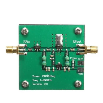 1-930MHz 2W RF Broadband Power Amplifier Module for Radio Transmission FM HF VHF
1-930MHz 2W RF Broadband Power Amplifier Module for Radio Transmission FM HF VHF