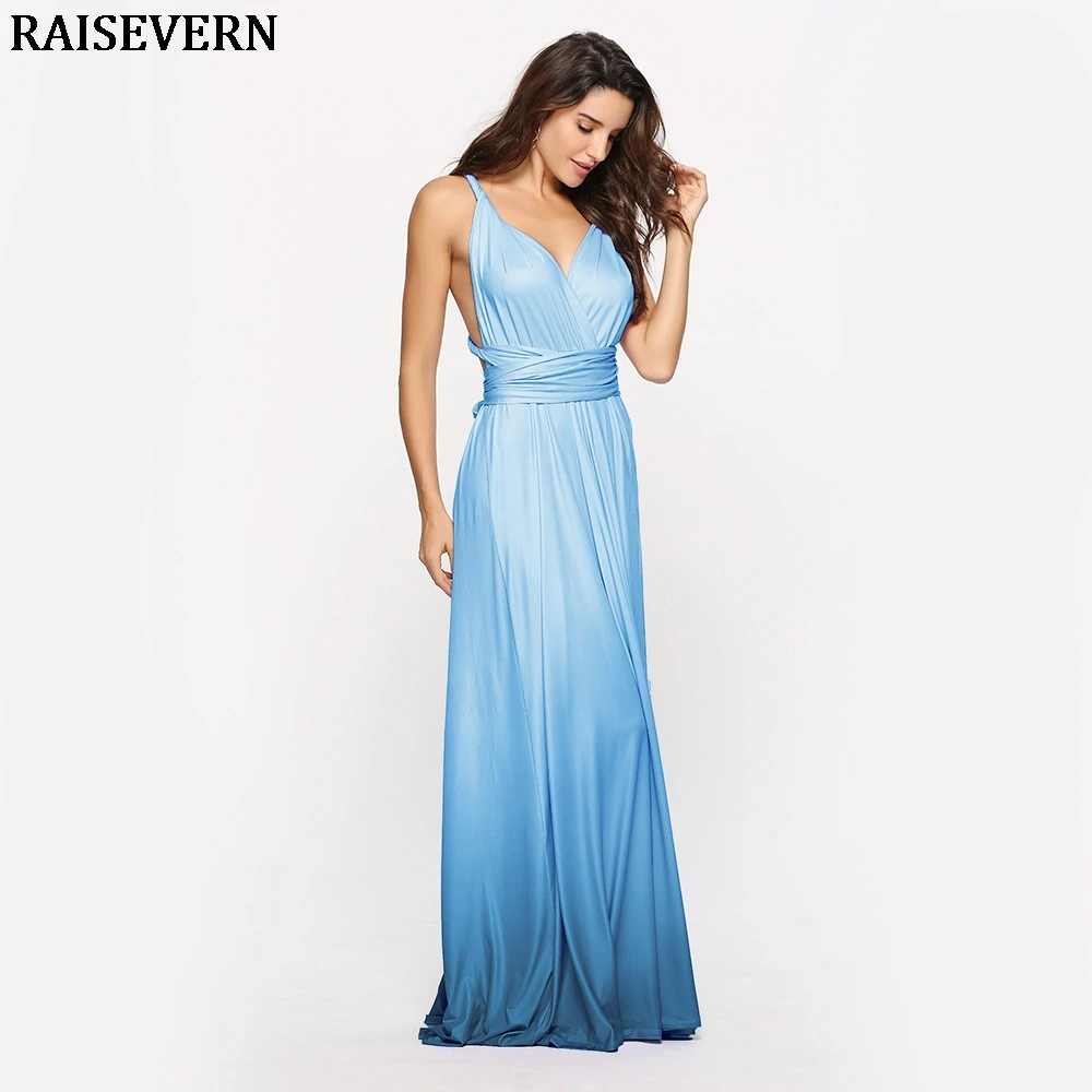 Sexy Long Dress Bridesmaid Formal Multi Way Wrap Convertible Infinity Maxi Dress Gradient Hollow Out Party Bandage Vestidos
Sexy Long Dress Bridesmaid Formal Multi Way Wrap Convertible Infinity Maxi Dress Gradient Hollow Out Party Bandage Vestidos