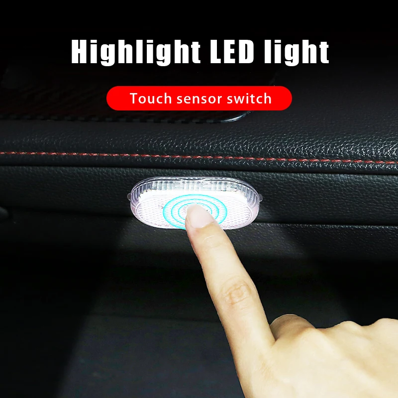 1Pcs Car Mini Interior Lamp Car Roof Ceiling Reading Lamp Highlight LED Touch Night Light USB Charging Trim Lighting Accessories 
1Pcs Car Mini Interior Lamp Car Roof Ceiling Reading Lamp Highlight LED Touch Night Light USB Charging Trim Lighting Accessories
