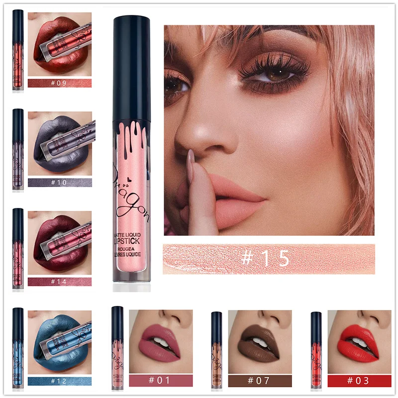 Matte Lip Gloss Sexy Red 16 Color Matte Lipgloss Sexy Liquid Lip Gloss Matte Long Lasting Waterproof Cosmetic Beauty Makeup
Matte Lip Gloss Sexy Red 16 Color Matte Lipgloss Sexy Liquid Lip Gloss Matte Long Lasting Waterproof Cosmetic Beauty Makeup
