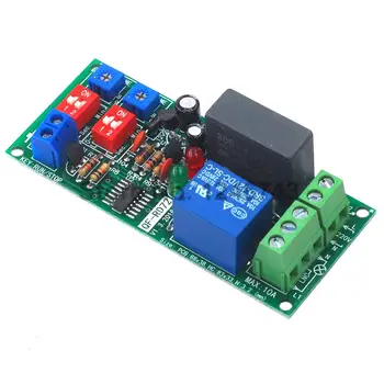 Dual Time Adjustable Cycle Delay Timing Relay Repeat ON OFF Switch Infinite Loop Timer Module AC 100V 110V 120V 220V 230V 240V
Dual Time Adjustable Cycle Delay Timing Relay Repeat ON OFF Switch Infinite Loop Timer Module AC 100V 110V 120V 220V 230V 240V