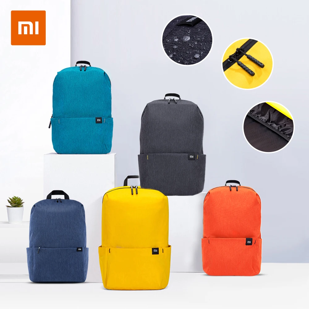 Повседневный Рюкзак Xiaomi Mi 10 л оригинальная спортивная сумка для отдыха легкий
