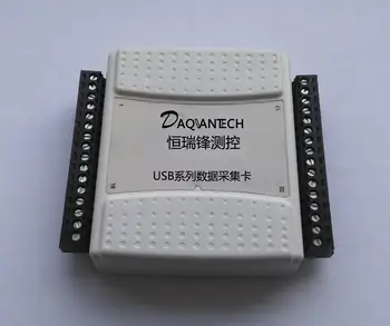 USB High-speed Synchronous Data Acquisition Card 8-channel 16-bit AD 400K Sampling Rate 5PWM 14DIO
USB High-speed Synchronous Data Acquisition Card 8-channel 16-bit AD 400K Sampling Rate 5PWM 14DIO