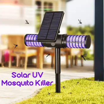 Solar Garden Mosquito Killer Light LED UV Lamp Waterproof Insect Trap Light Solar Automatic Switch Mosquito Ant Fly Bug Lighting
Solar Garden Mosquito Killer Light LED UV Lamp Waterproof Insect Trap Light Solar Automatic Switch Mosquito Ant Fly Bug Lighting