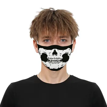 5pc Halloween Skull Face Print Mouth Masks For Protection Face Mask Washable Reusable Washable Earloop Mask Mascarillas Masque
5pc Halloween Skull Face Print Mouth Masks For Protection Face Mask Washable Reusable Washable Earloop Mask Mascarillas Masque
