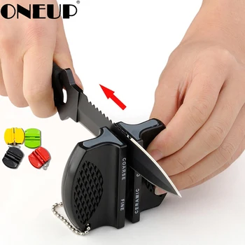 ONEUP Mini Ceramic Rod Knife Sharpener Two-stage Tungsten Portable Butterfly Type Whetstone Sharpener Sharpening Knives Stone
ONEUP Mini Ceramic Rod Knife Sharpener Two-stage Tungsten Portable Butterfly Type Whetstone Sharpener Sharpening Knives Stone