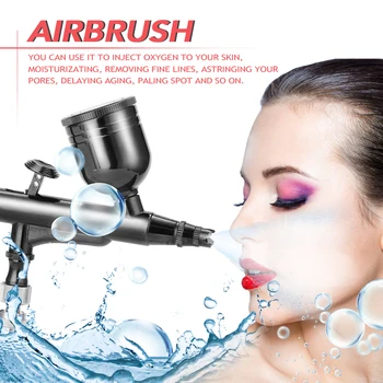 Multi-Purpose Professional Spray Gun Gravitation Feed Dual-Action 0.3mm Airbrush Kit Set with 8.4ml and 12.7ml Fluid Cup
Multi-Purpose Professional Spray Gun Gravitation Feed Dual-Action 0.3mm Airbrush Kit Set with 8.4ml and 12.7ml Fluid Cup