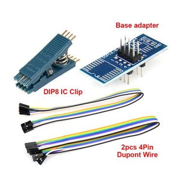 High quality DIP8 Test Clip Clamp For universal programmer TL866 RT809F RT809H 13 EZP2019 USB EEPROM Programmer
High quality DIP8 Test Clip Clamp For universal programmer TL866 RT809F RT809H 13 EZP2019 USB EEPROM Programmer