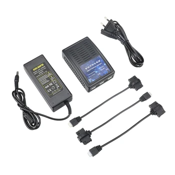3-in-1 Smart Balance Battery Charger Adapter with 3PCS Charging Connected Cable for Hubsan Zino Pro/ Zino H117S RC Drone
3-in-1 Smart Balance Battery Charger Adapter with 3PCS Charging Connected Cable for Hubsan Zino Pro/ Zino H117S RC Drone