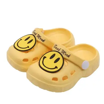 Summer Kids Hollowing Out Garden Smiling face beach Shoes For Baby Boys Girls High Quality Shoes Non Slip Children Slippers
Summer Kids Hollowing Out Garden Smiling face beach Shoes For Baby Boys Girls High Quality Shoes Non Slip Children Slippers