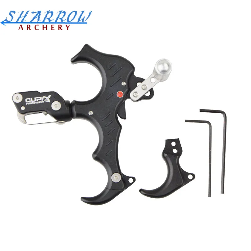 Archery Compound Bow Release Aid 3/4 Finger Grip Thumb Caliper Trigger Automatic Right Left Hand Finger Guards Bow Accessories
Archery Compound Bow Release Aid 3/4 Finger Grip Thumb Caliper Trigger Automatic Right Left Hand Finger Guards Bow Accessories