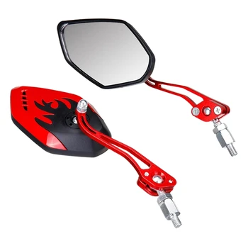 2PCS/Set Universal Motorcycle Rearview Mirrors Motorbike 360 Degree Rotation Motorcycle Motorbike Scooter Side Mirrors 8 / 10Mm
2PCS/Set Universal Motorcycle Rearview Mirrors Motorbike 360 Degree Rotation Motorcycle Motorbike Scooter Side Mirrors 8 / 10Mm