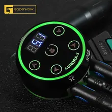 GOLDENHAWK Digital AURORA 2 Tattoo Power Supply Professional LCD Power Supply With Adaptor Mini Led Touchpad For Tattoo Machine
GOLDENHAWK Digital AURORA 2 Tattoo Power Supply Professional LCD Power Supply With Adaptor Mini Led Touchpad For Tattoo Machine