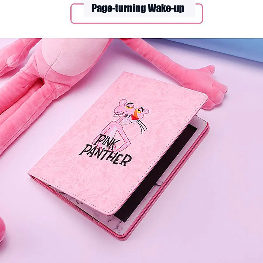 3D embroidery Pink Panther Shell For iPad 2 3 4 Mini 1 2 3 4 Air 1 2 2018 Cute Cartoon Smart Sleep Wake for iPad Pro 9.7 inch
3D embroidery Pink Panther Shell For iPad 2 3 4 Mini 1 2 3 4 Air 1 2 2018 Cute Cartoon Smart Sleep Wake for iPad Pro 9.7 inch
