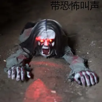 Halloween Horror Props Voice Control Scary Long Hair Climbing Ghost Electric Shouting Props Halloween Decoration Horror House
Halloween Horror Props Voice Control Scary Long Hair Climbing Ghost Electric Shouting Props Halloween Decoration Horror House