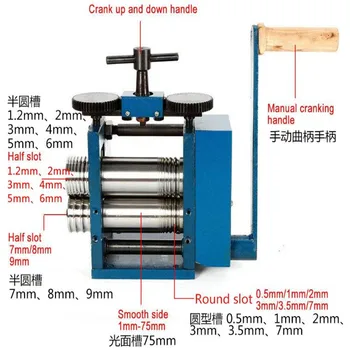 European style hand tablet press, hand pressing semi-circular and square gold and silver wire press, jewelry press 
European style hand tablet press, hand pressing semi-circular and square gold and silver wire press, jewelry press