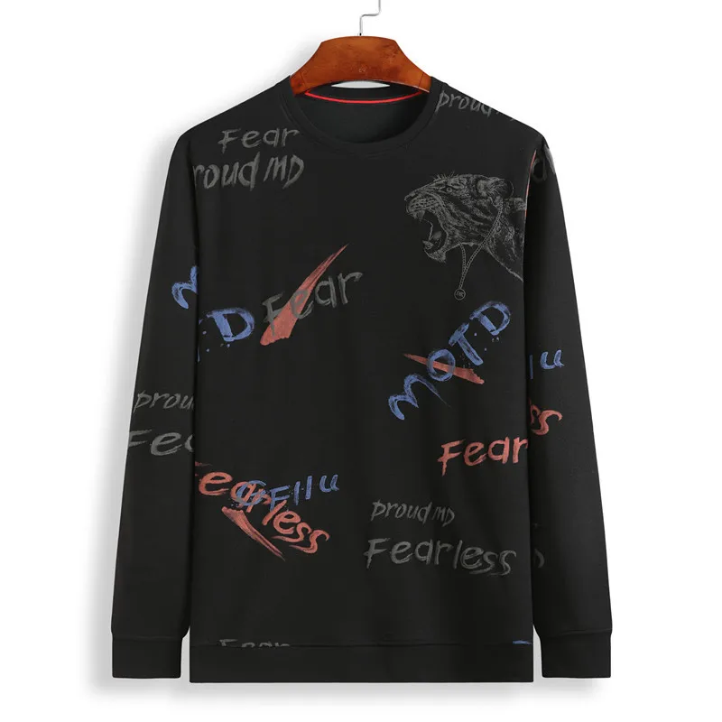 Spuerpang Special Wide Sweater Men Autumn Backing Shirt Plus Fat plus Size Pullover Round Neck Long Sleeve T Shirt Male Long
Spuerpang Special Wide Sweater Men Autumn Backing Shirt Plus Fat plus Size Pullover Round Neck Long Sleeve T Shirt Male Long
