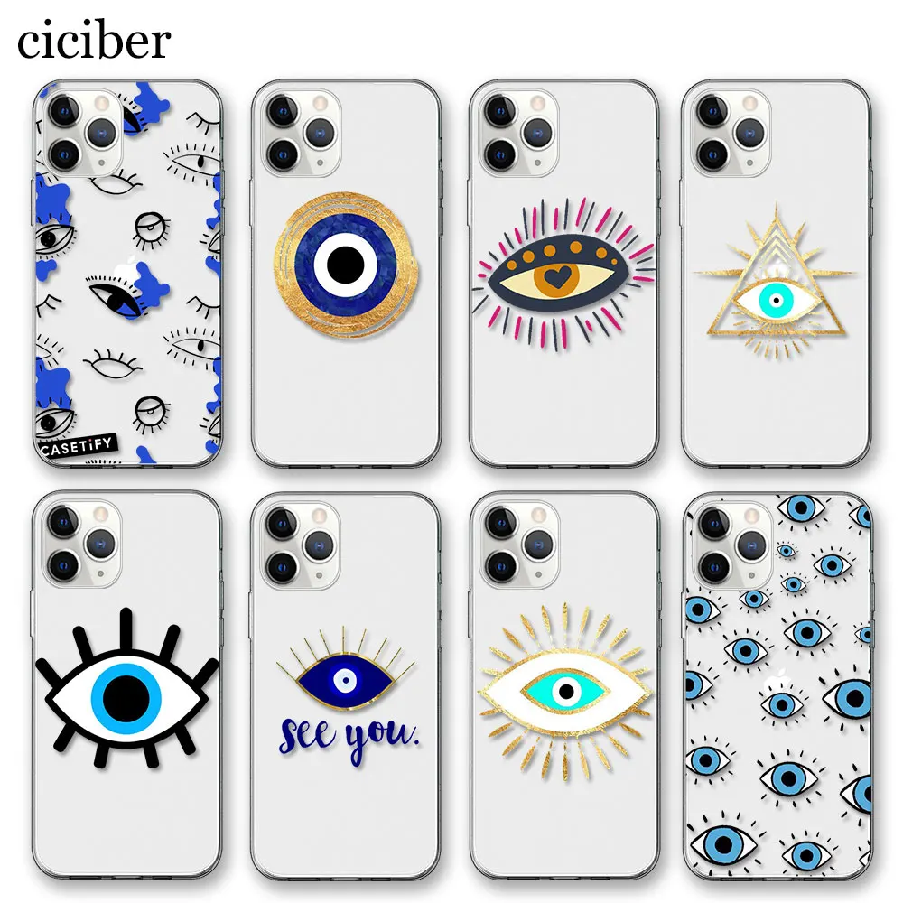 Чехол Eye Hope Demon для iPhone 13 чехол 11 12 Pro XS Max Mini 7 8 6 6S Plus XR X 5 5S SE 2020 мягкие силиконовые