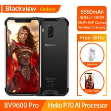 Blackview BV9600 Pro Helio P70 Impermeabile Robusto Smartphone 6GB + 128GB Android 9.0 Del Cellulare 19:9 AMOLED Esterna 4G Del Telefono Mobile(China)