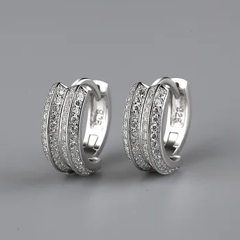CMajor Latest S925 Sterling Silver Imported 7A Cubic Zircon European and American Style Simple Fashion Hoop Earrings for Women
CMajor Latest S925 Sterling Silver Imported 7A Cubic Zircon European and American Style Simple Fashion Hoop Earrings for Women