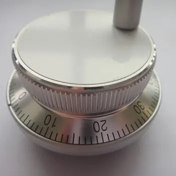 Hand Wheel Handle Kit 5V Manual Pulse Generator Cnc Machine Tool Rotary Encoder Electronic Hand Wheel,60Mm
Hand Wheel Handle Kit 5V Manual Pulse Generator Cnc Machine Tool Rotary Encoder Electronic Hand Wheel,60Mm