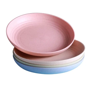 Lightweight Wheat Straw Plates Dishes and Plates Sets for Kids Children Toddler Adult 7.8 Inch 4 Pack
Lightweight Wheat Straw Plates Dishes and Plates Sets for Kids Children Toddler Adult 7.8 Inch 4 Pack