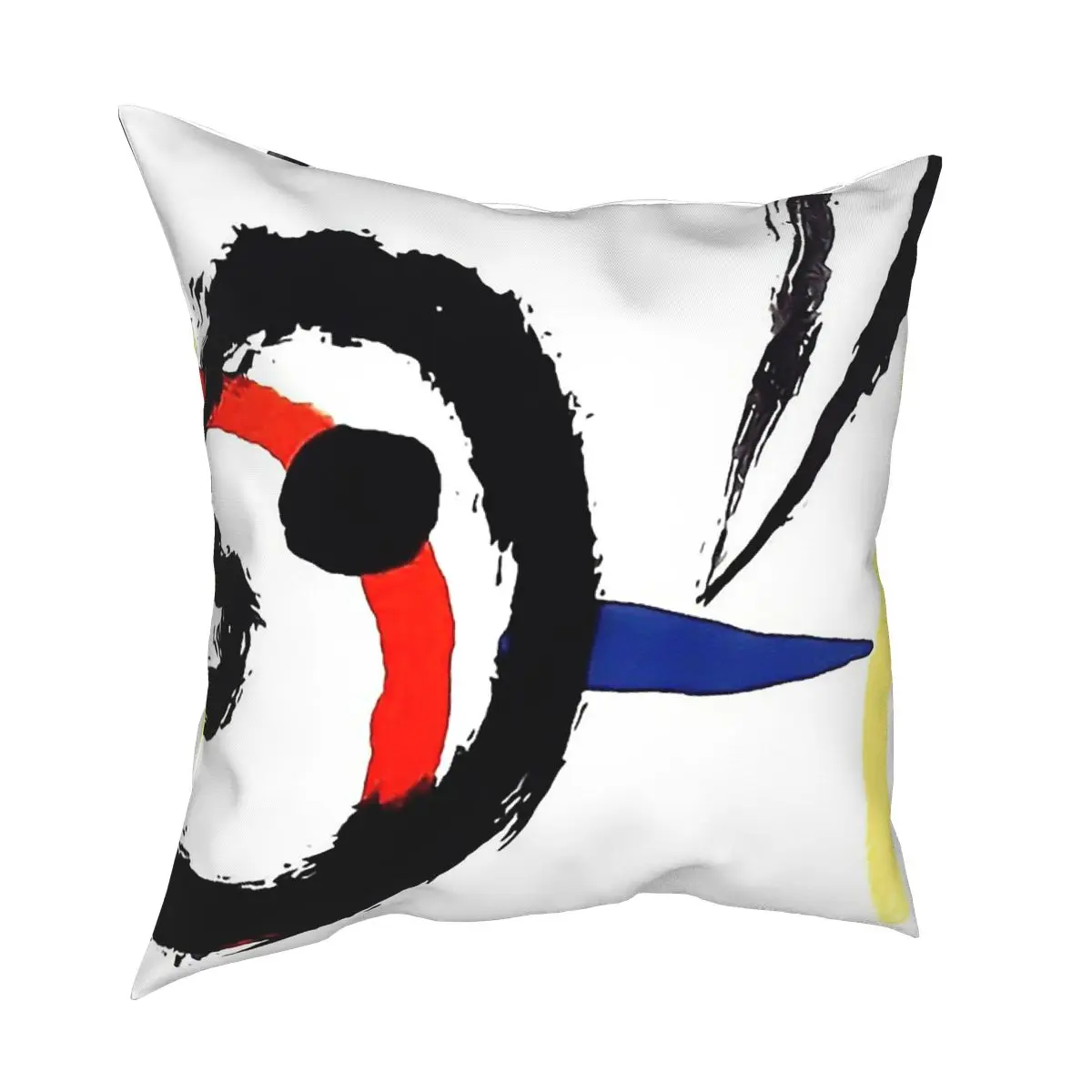 

Joan Miro Bird Pillow Case Home Decorative Art Painting Artist Cushions Throw Pillow for Sofa Polyester Double-sided Printing