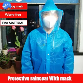 Protective Suit Reusable Safety Clothing Unisex EVA Protection Isolation Suit Workwear Set with Splashproof Anti-fog Mask
Protective Suit Reusable Safety Clothing Unisex EVA Protection Isolation Suit Workwear Set with Splashproof Anti-fog Mask