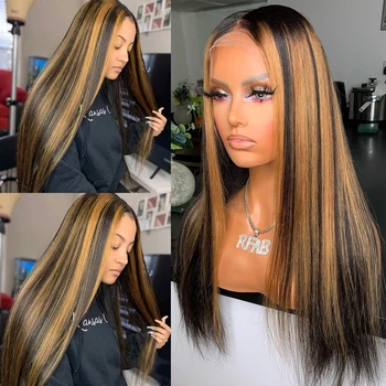 Highlight Wig Human Hair Straight Part Lace Wig 13x1 Top Hairline Lace Wig Brazilian Remy Hair Colored Brown Human Hair Wigs
Highlight Wig Human Hair Straight Part Lace Wig 13x1 Top Hairline Lace Wig Brazilian Remy Hair Colored Brown Human Hair Wigs