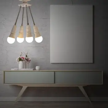 White E27 Lamp Base Adjustable Rotary LED Light Bulb Socket Holder Adapter Durable, single lamp head can rotate, easy to use
White E27 Lamp Base Adjustable Rotary LED Light Bulb Socket Holder Adapter Durable, single lamp head can rotate, easy to use