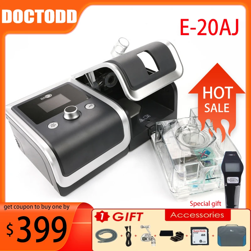Doctodd GII Auto CPAP Portable APAP Machine For Snoring Therapy Anti Sleep Apnea OSAHS OSAS With Mask S M L Sizes | Красота и
