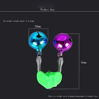 Colored Pure Copper Bell # Colored Pure Copper Fishing Bell Fishing Gear Sea Rod Alarm Bell Large 20mm Fishing Alarm Bell
Colored Pure Copper Bell # Colored Pure Copper Fishing Bell Fishing Gear Sea Rod Alarm Bell Large 20mm Fishing Alarm Bell