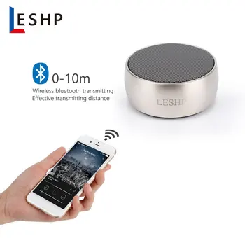 LESHP Metal Mini Bluetooth Speaker Potable Wireless Loudspeakerr with Super Bass Stereo Sound Speaker
LESHP Metal Mini Bluetooth Speaker Potable Wireless Loudspeakerr with Super Bass Stereo Sound Speaker
